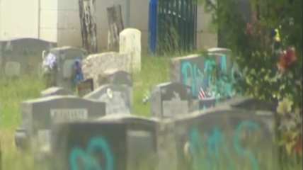 15 gravestones at historic Black cemetery vandalized