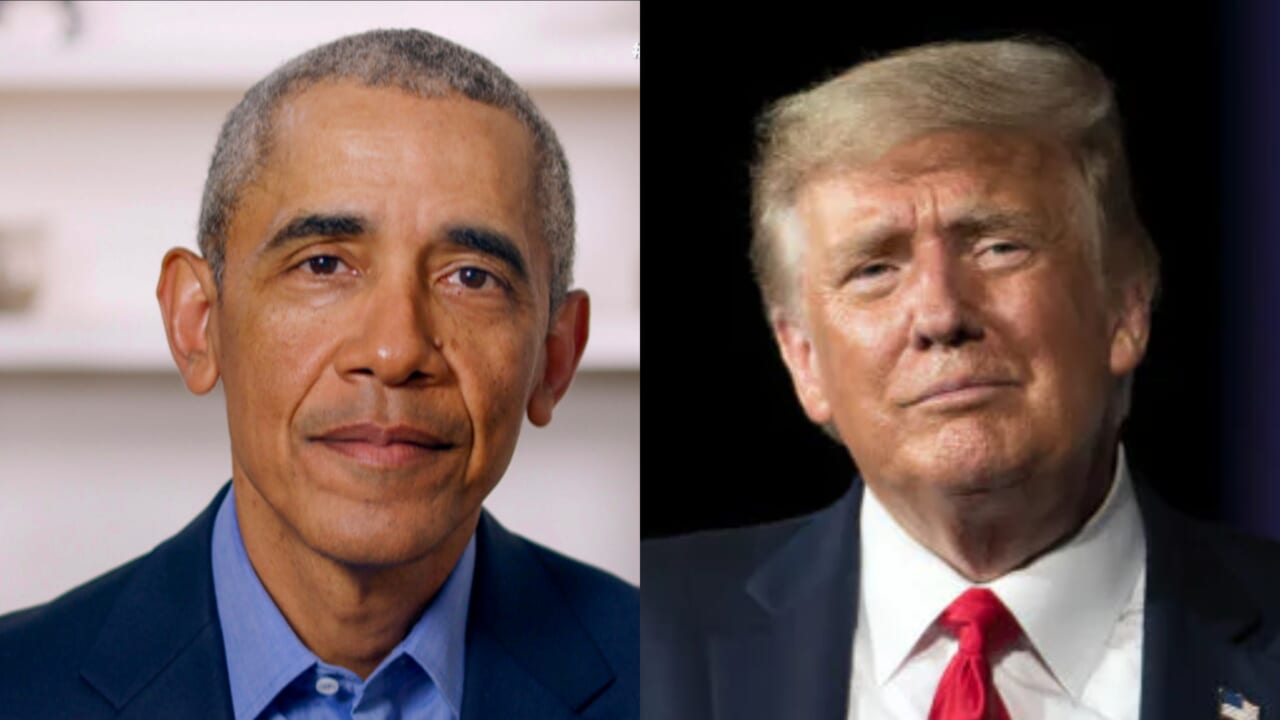 Trump Obama thegrio.com