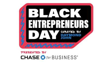 Daymond John Event Logo that reads "Black Entrepreneurs Day"