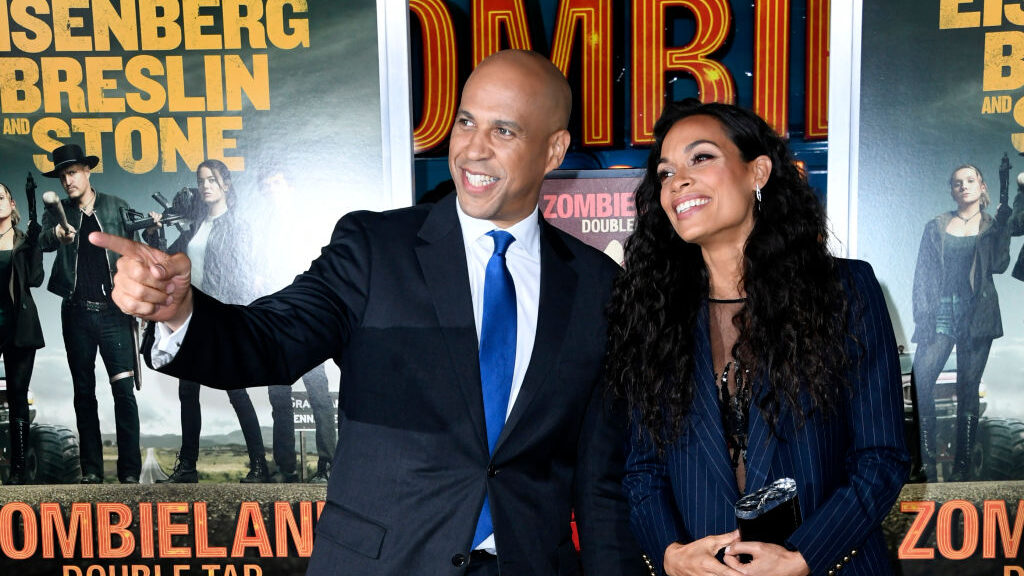 Cory Booker Rosario Dawson thegrio.com