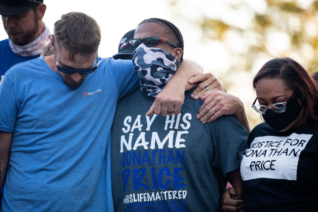 Protest Held In Texas After Unarmed Black Man Is Killed By Police