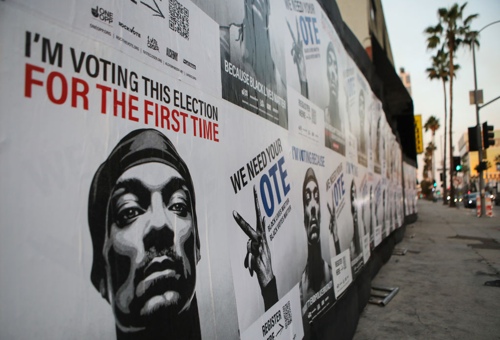 "Vote" Murals Spring Up Around Los Angeles