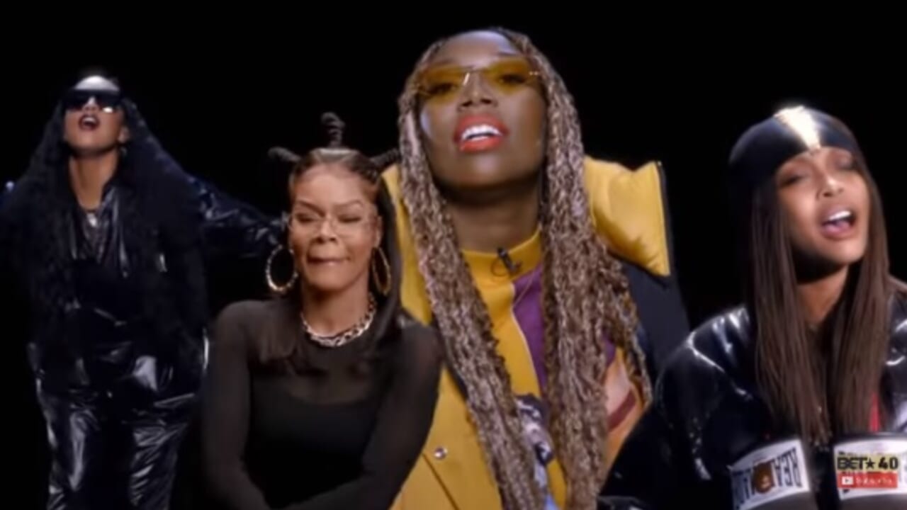 Brandy's 'I Wanna Be Down' cypher steals the show at BET HipHop Awards