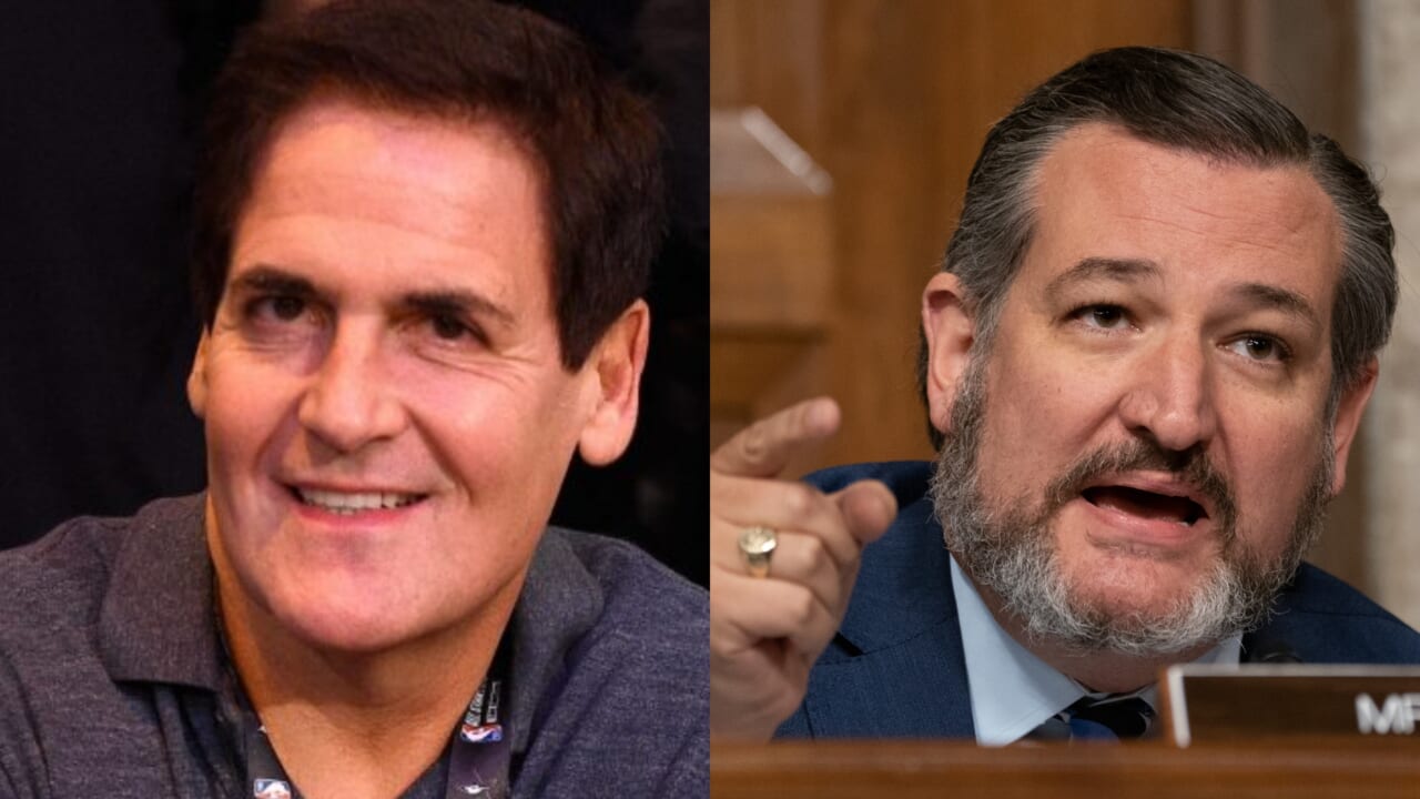 Ted Cruz Mark Cuban thegrio.com