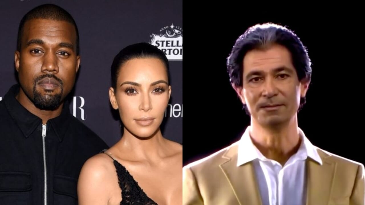 Kim Kardashian Kanye West Robert Kardashian thegrio.com