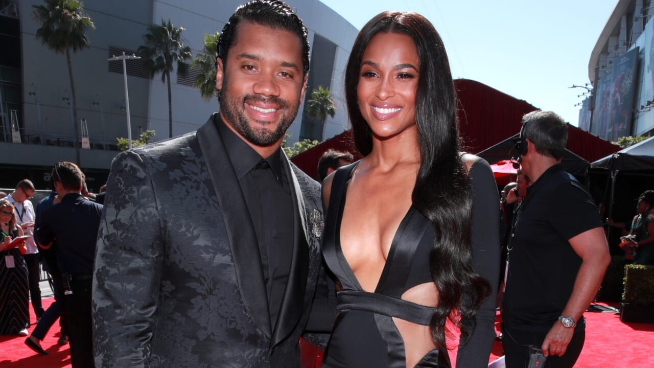 Russell Ciara birthday couple thegrio.com