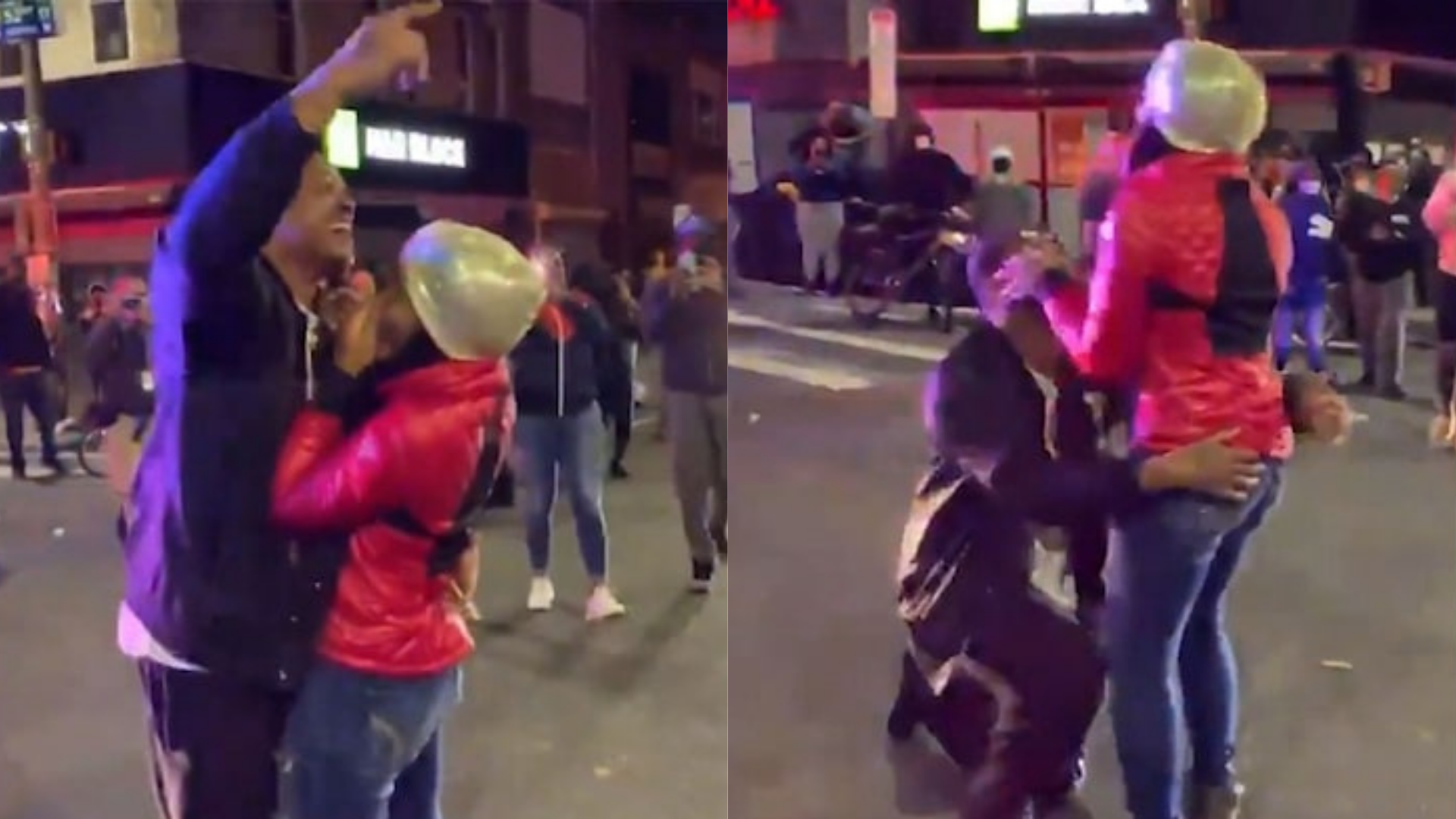 Couple Engaged Philadelphia Protests www.theGrio.com