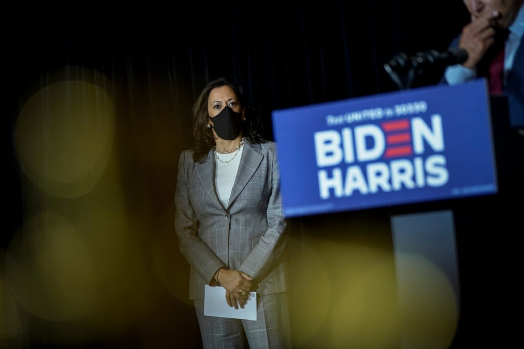 Presidential Candidate Joe Biden And Running Mate Kamala Harris Get Briefed On Coronavirus