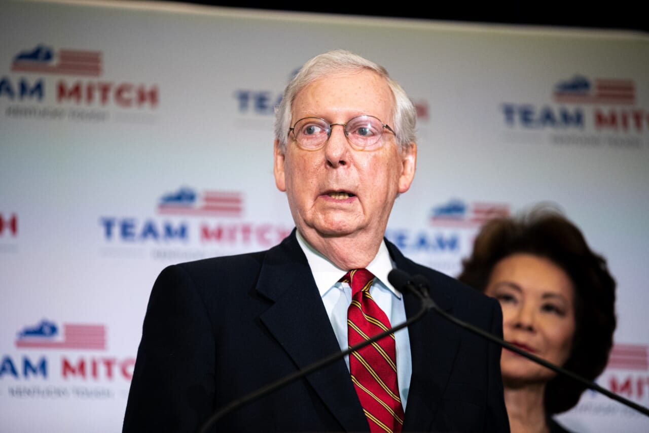 Senator Mitch McConnell's Louisville home vandalized