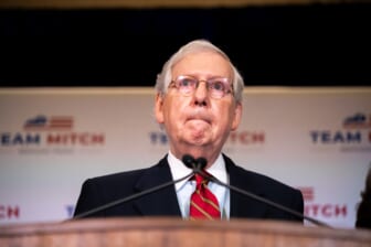 Mitch McConnell says ‘highly unlikely’ he would allow Biden Supreme Court pick in ’24