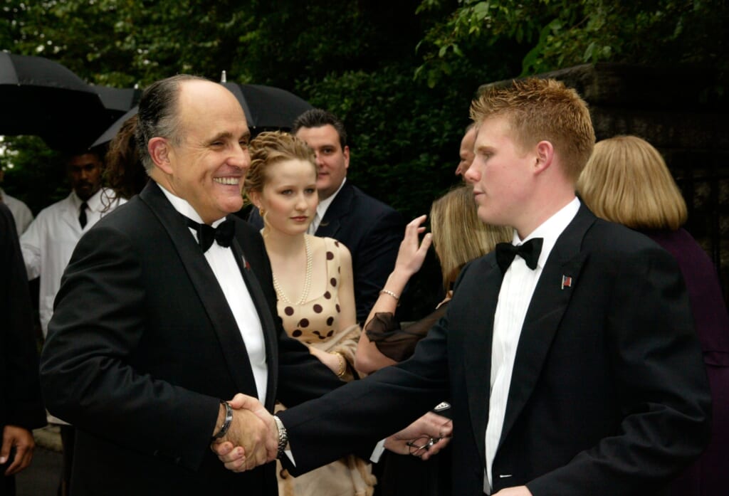Rudolph Giuliani Weds Judith Nathan at Gracie Mansion in New York