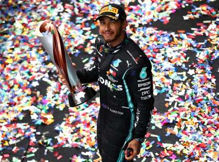 Lewis Hamilton Formula 1 racing thegrio.com