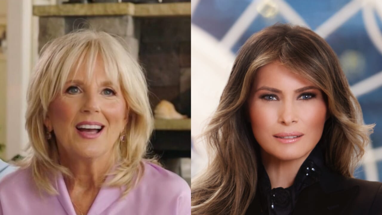 Dr. Jill Biden Melania Trump thegrio.com