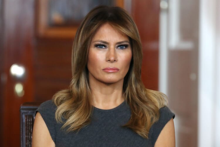 Melania Trump checked out from husband's impeachment trial : TheGrio