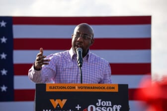 Georgia Democratic Senate Candidates Ossoff And Warnock Campaign For Runoff Election