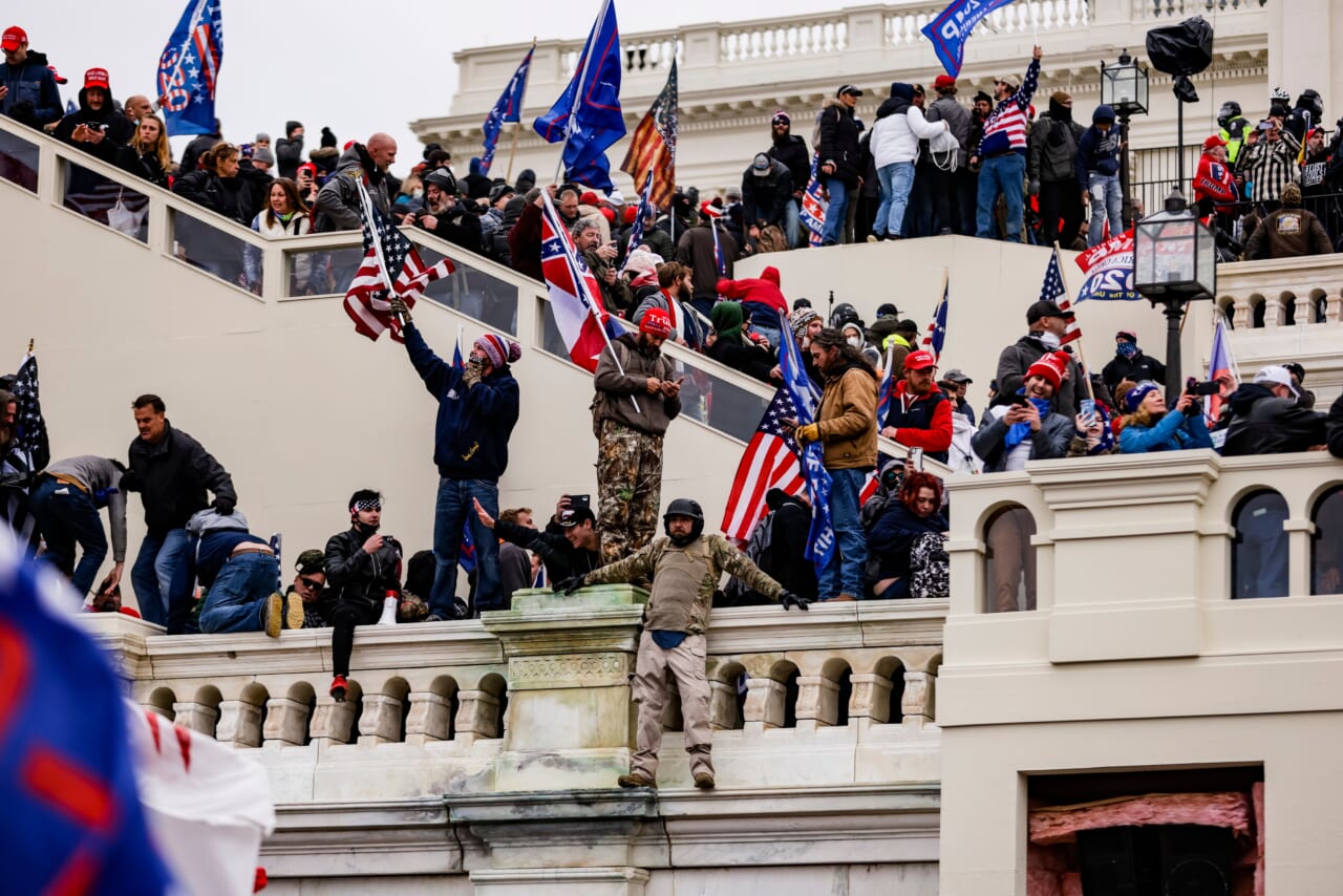 Trump Supporters Hold "Stop The Steal" Rally In DC Amid Ratification Of Presidential Election