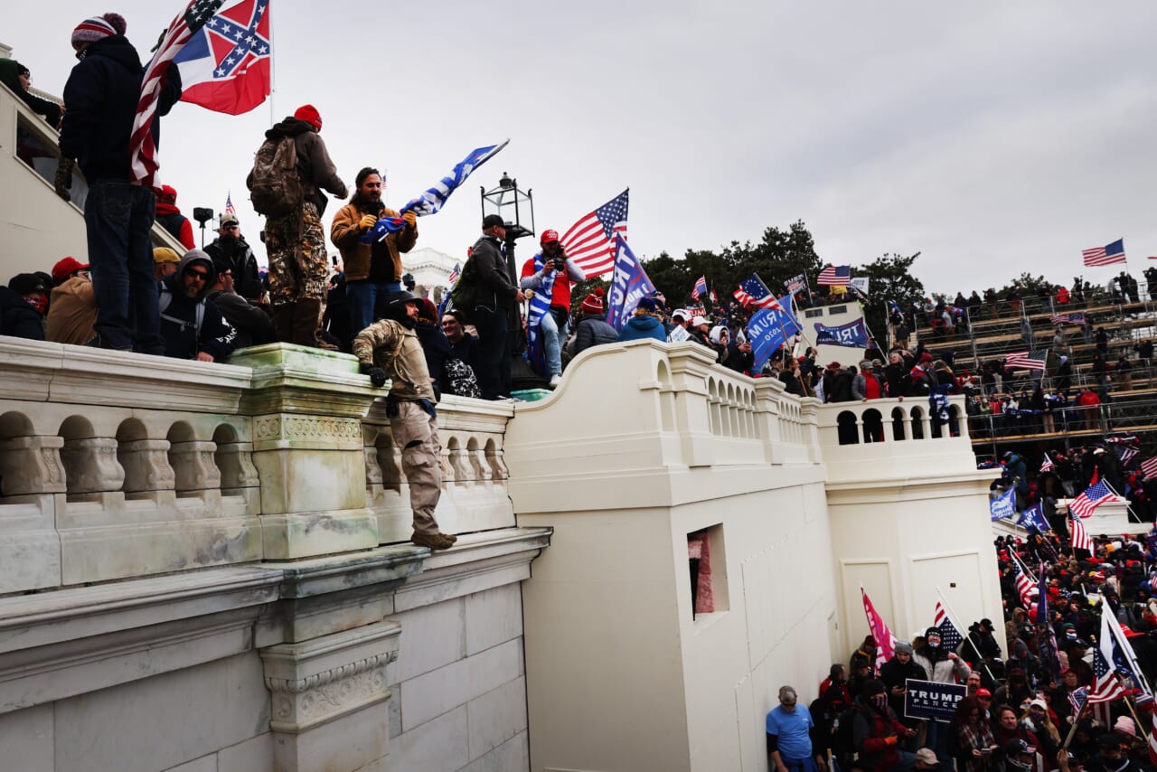 Trump Supporters Hold "Stop The Steal" Rally In DC Amid Ratification Of Presidential Election