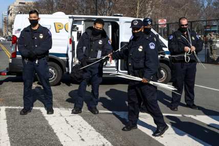 Anti-Trump Protesters Gather Outside Capitol Building On Day Of Impeachment Vote