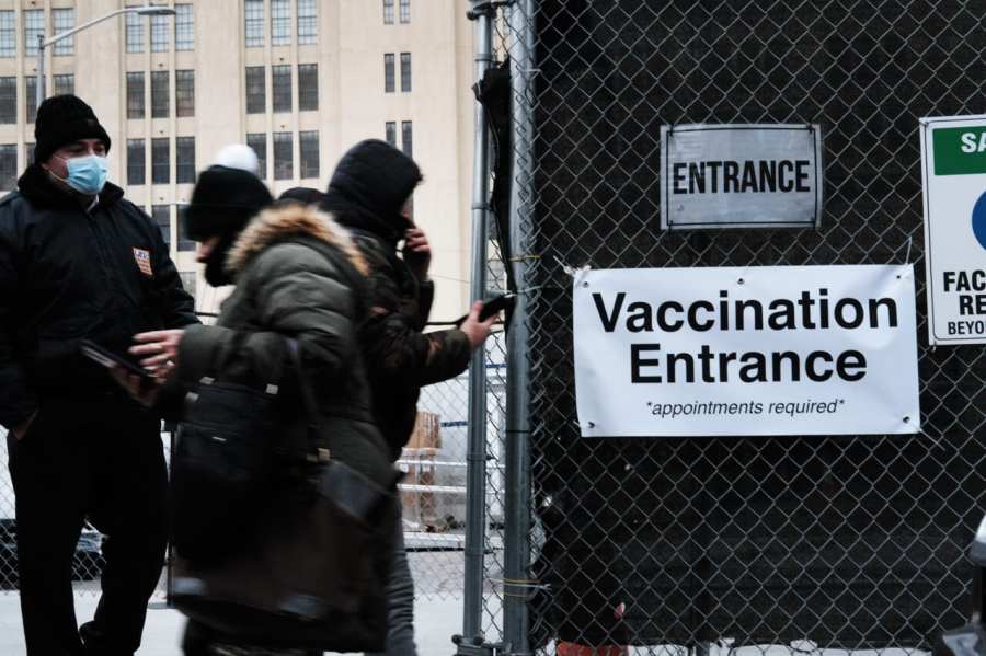 New York City Close To Running Out Of Covid Vaccinations