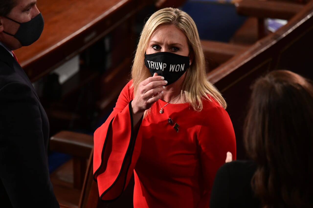 Swearing In Held For U.S. Senators To Start The 117th Congress