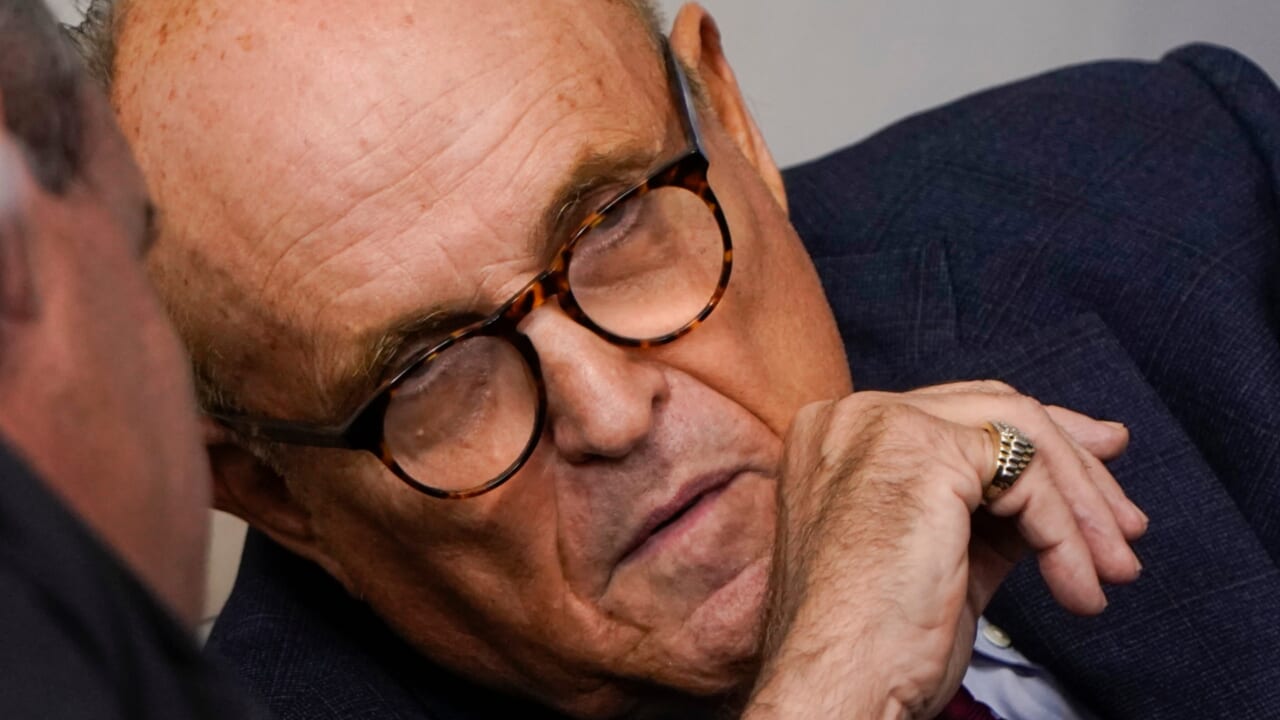 Rudy Giuliani Sued By Dominion Voting For $1.3B Over Election Fraud ...