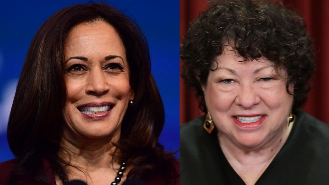 Woman of color firsts: Justice Sonia Sotomayor to swear in Kamala Harris