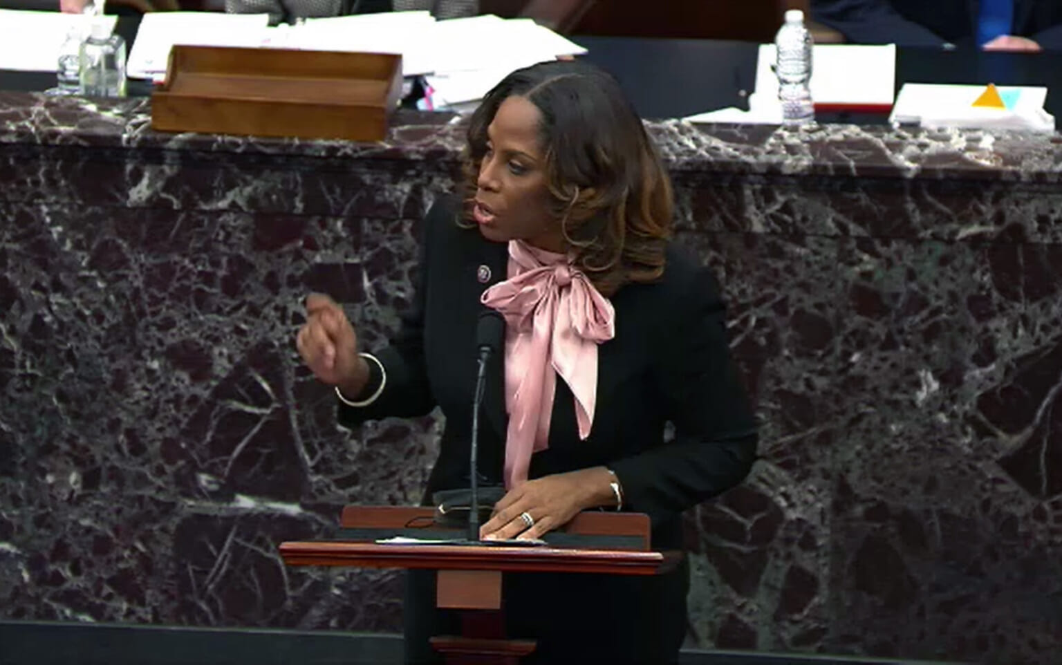 Stacey Plaskett Reacts To Public Love After Impeachment A Great Feeling