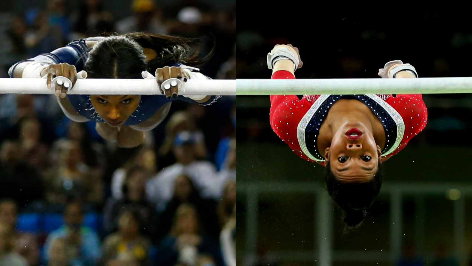 UCLA gymnast Nia Dennis says Gabby Douglas one of her 'idols' TheGrio(02)