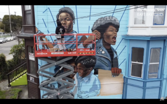 Oakland, Calif. mural honors women of the Black Panther Party