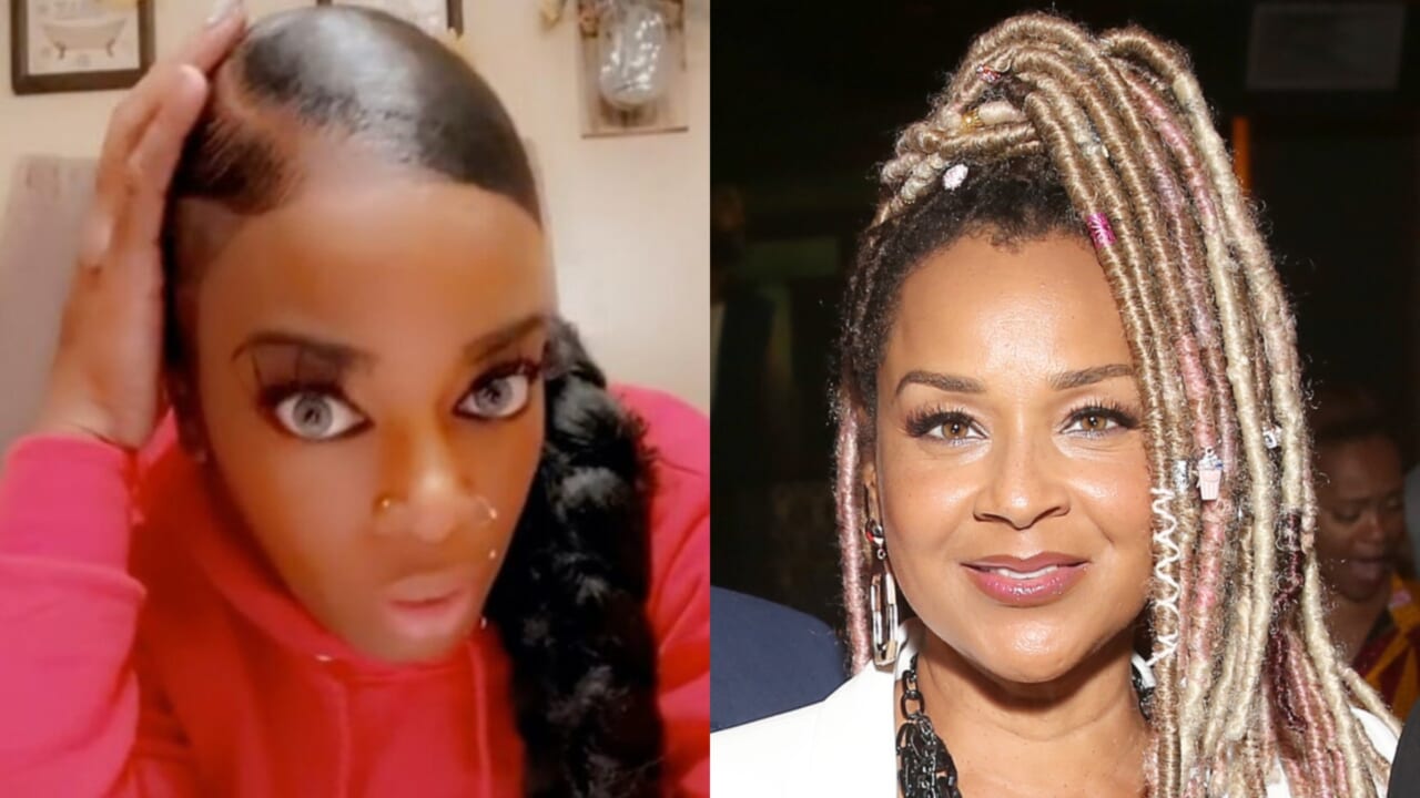 Tessica Brown criticizes LisaRaye’s ‘ghetto’ comment because of the Gorilla glue accident