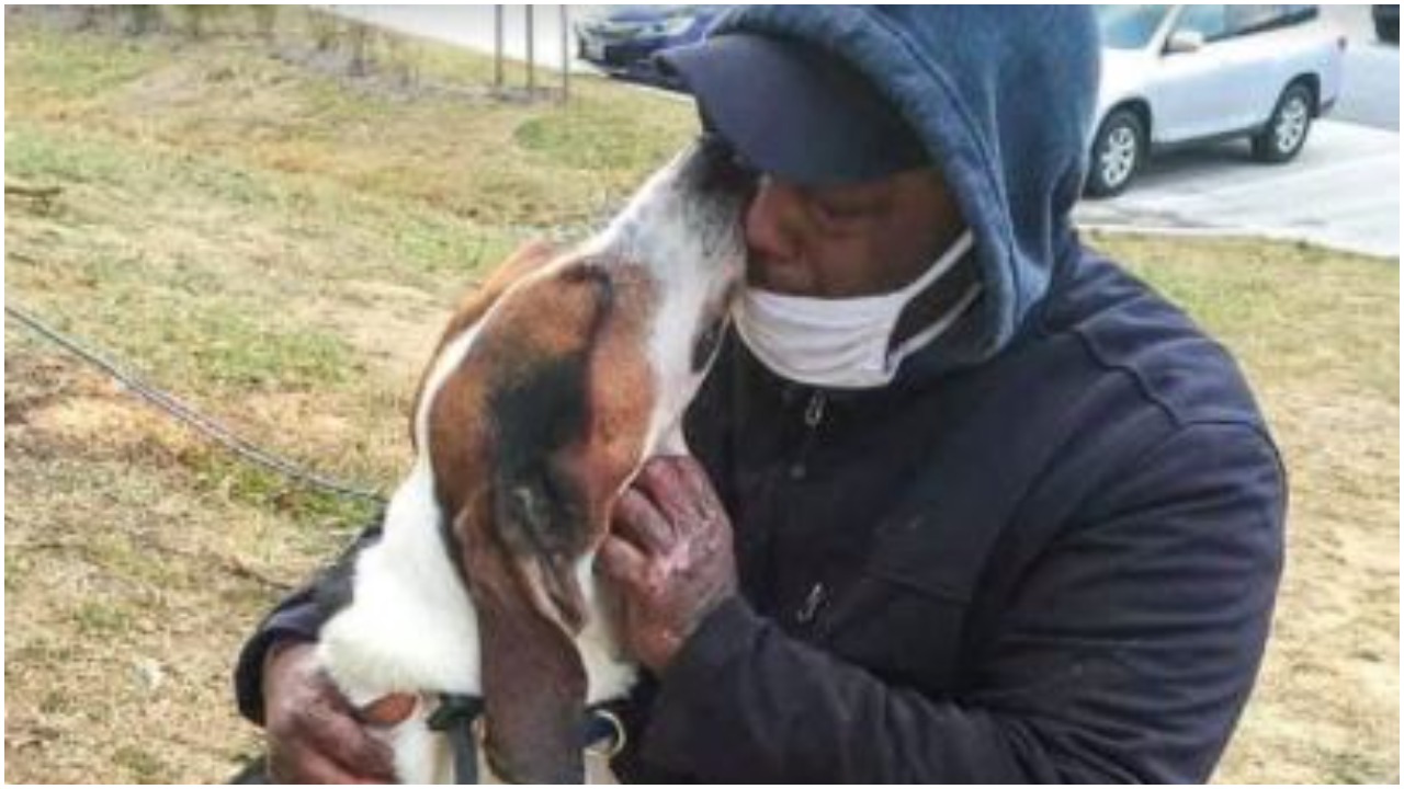 Baltimore man reunited with dog following explosion that left him in coma