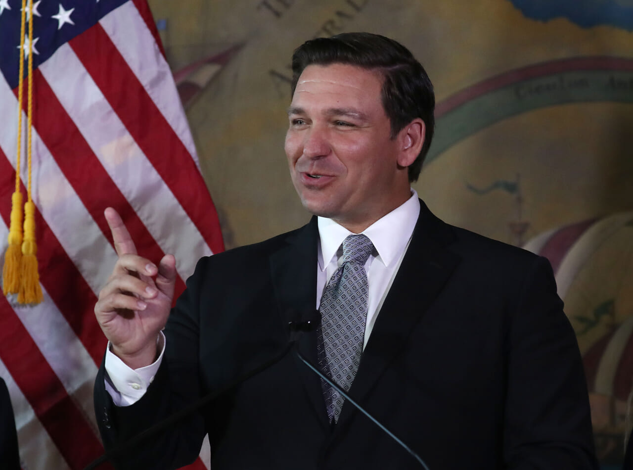 Newly Sworn-In Florida Governor Ron DeSantis Makes Announcement Regarding Florida Supreme Court In Miami