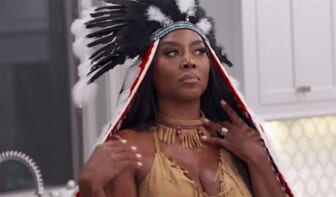 Kenya Moore apologizes for Native American costume after backlash