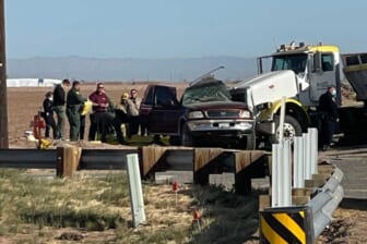  13 killed when semitruck hits SUV carrying 25 people