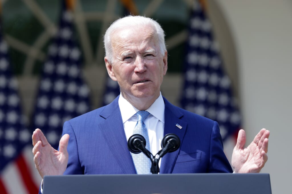 President Biden Delivers Remarks On Gun Violence Prevention From White House Rose Garden