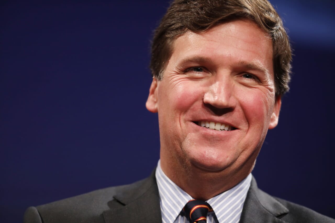 Fox News Host Tucker Carlson Appears At National Review Ideas Summit