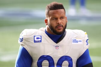 L.A. Rams star Aaron Donald signs with Donda Sports