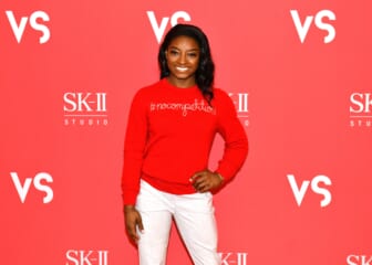 Simone Biles says she’s returning to Olympics to ‘be a voice’ for abuse survivors