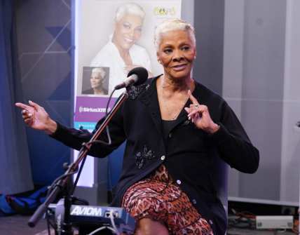 Dionne Warwick Performs On SiriusXM's Soul Town Channel At The SiriusXM Studios