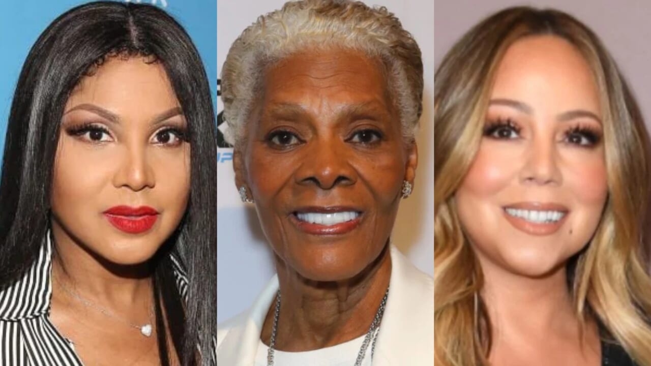 Toni Braxton Dionne Warwick Mariah Carey thegrio.com