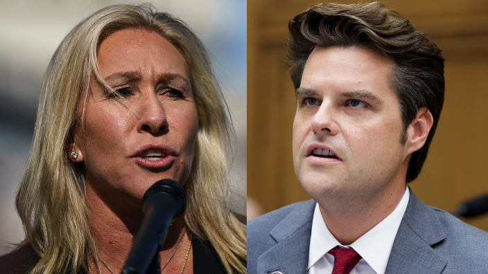 Rep. Marjorie Taylor Greene, Rep. Matt Gaetz