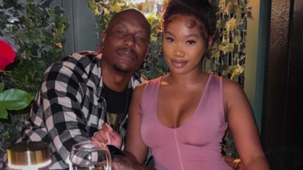 Tyrese Gibson with girlfriend Zelie Timothy.