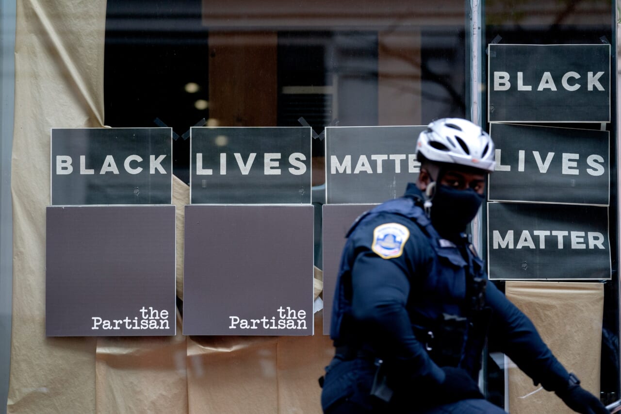 Activists Hold Anti-Police Rally In Washington DC