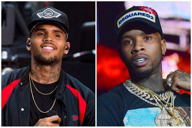 Black Twitter drags newly announced Tory Lanez, Chris Brown album