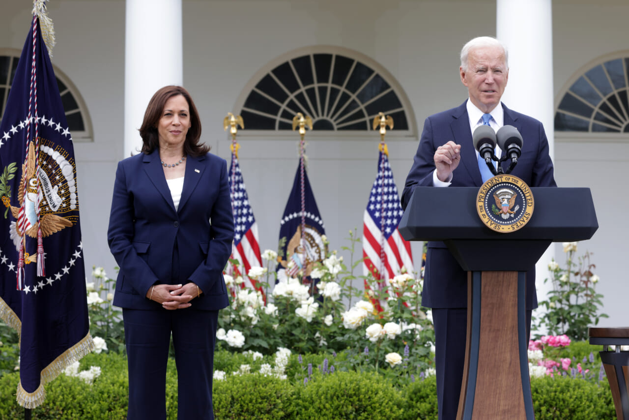 U.S. President Joe Biden and Vice President Kamala Harris