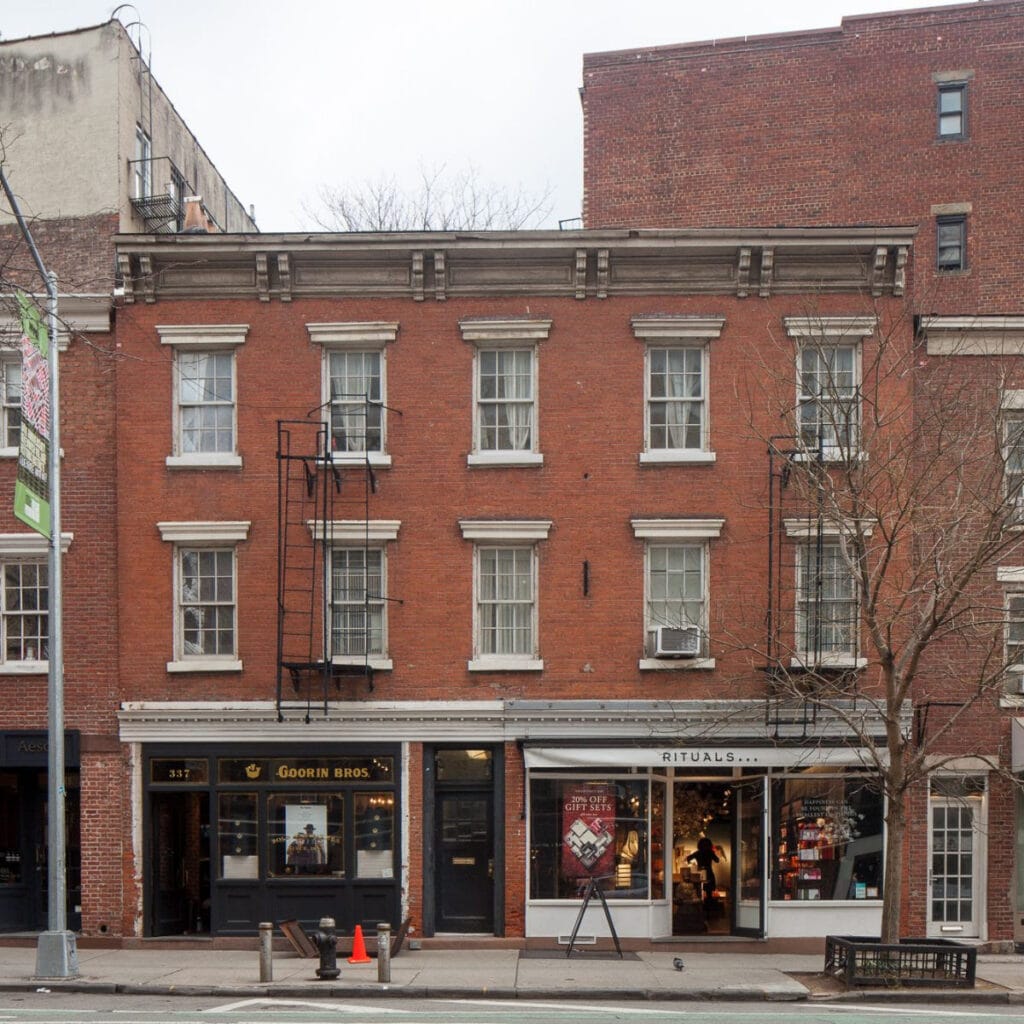 Lorraine Hansberry Residence. Credit: Christopher D. Brazee/NYC LGBT Historic Sites Project, 2020 thegrio.com