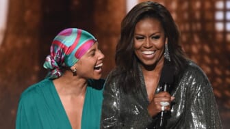 Michelle Obama pays tribute to Alicia Keys at 2021 Billboard Music Awards