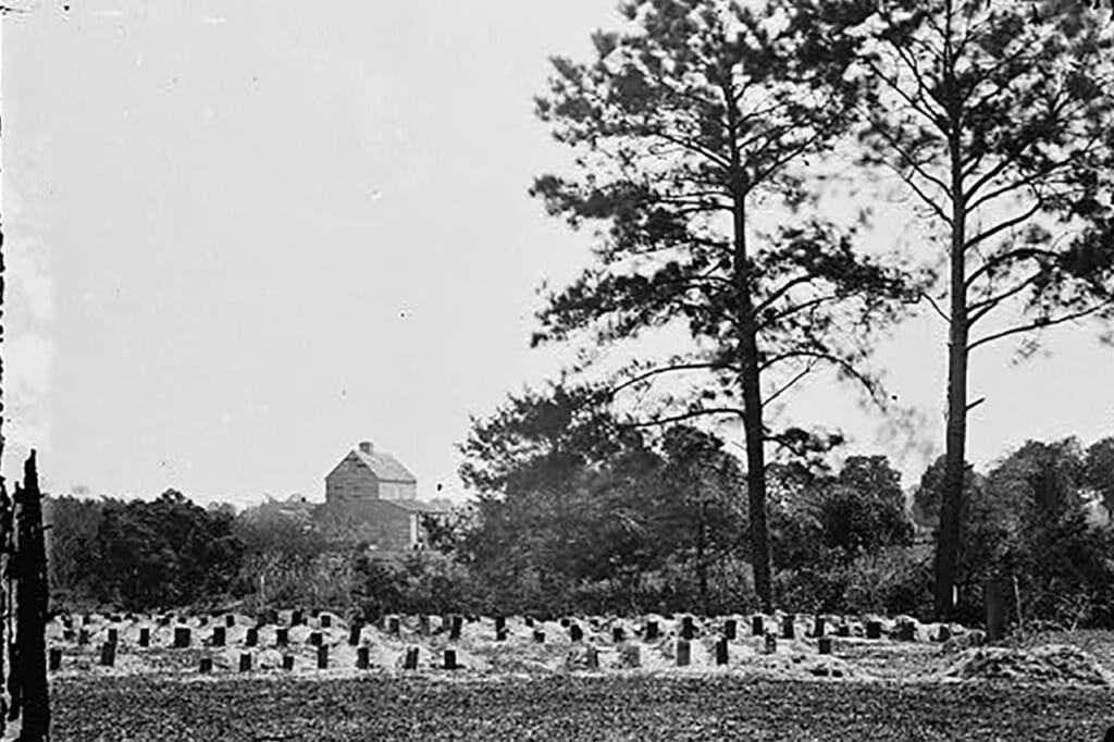 Union gravesite built by emancipated Black people in Charleston
