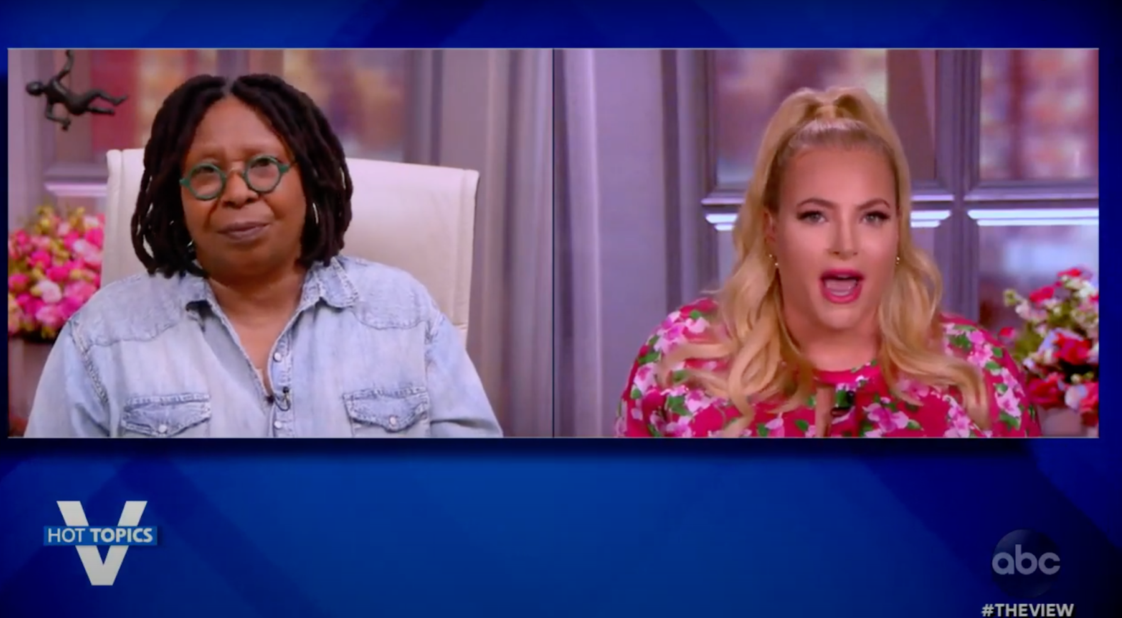 Meghan McCain snaps at Whoopi, Joy Behar over Squad, Taylor Greene ...