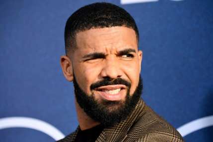 Drake argues with referee at LeBron James’ son’s high school game in viral video